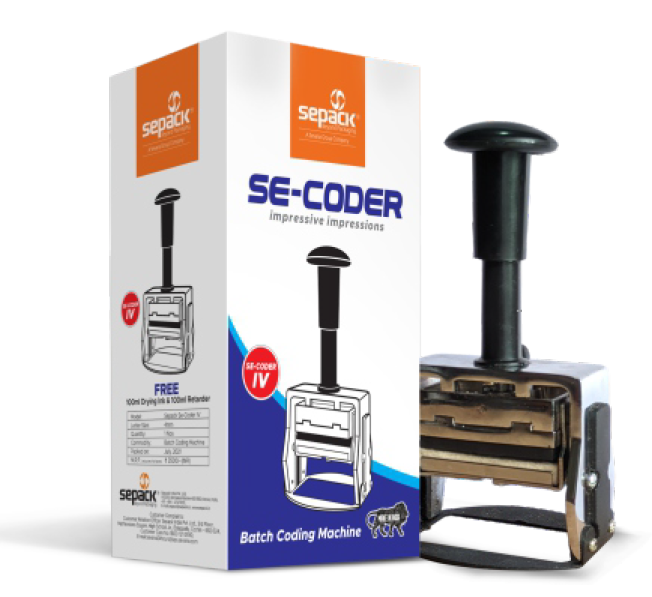 SE-CODER IV Manual Batch Coder (4mm)